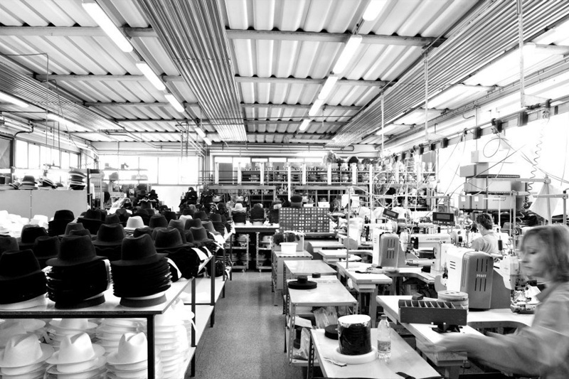 パニッツァの工場