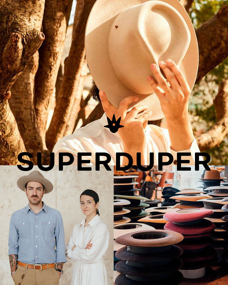 Super Duper サマーハット - 麦わら帽子/ストローハット