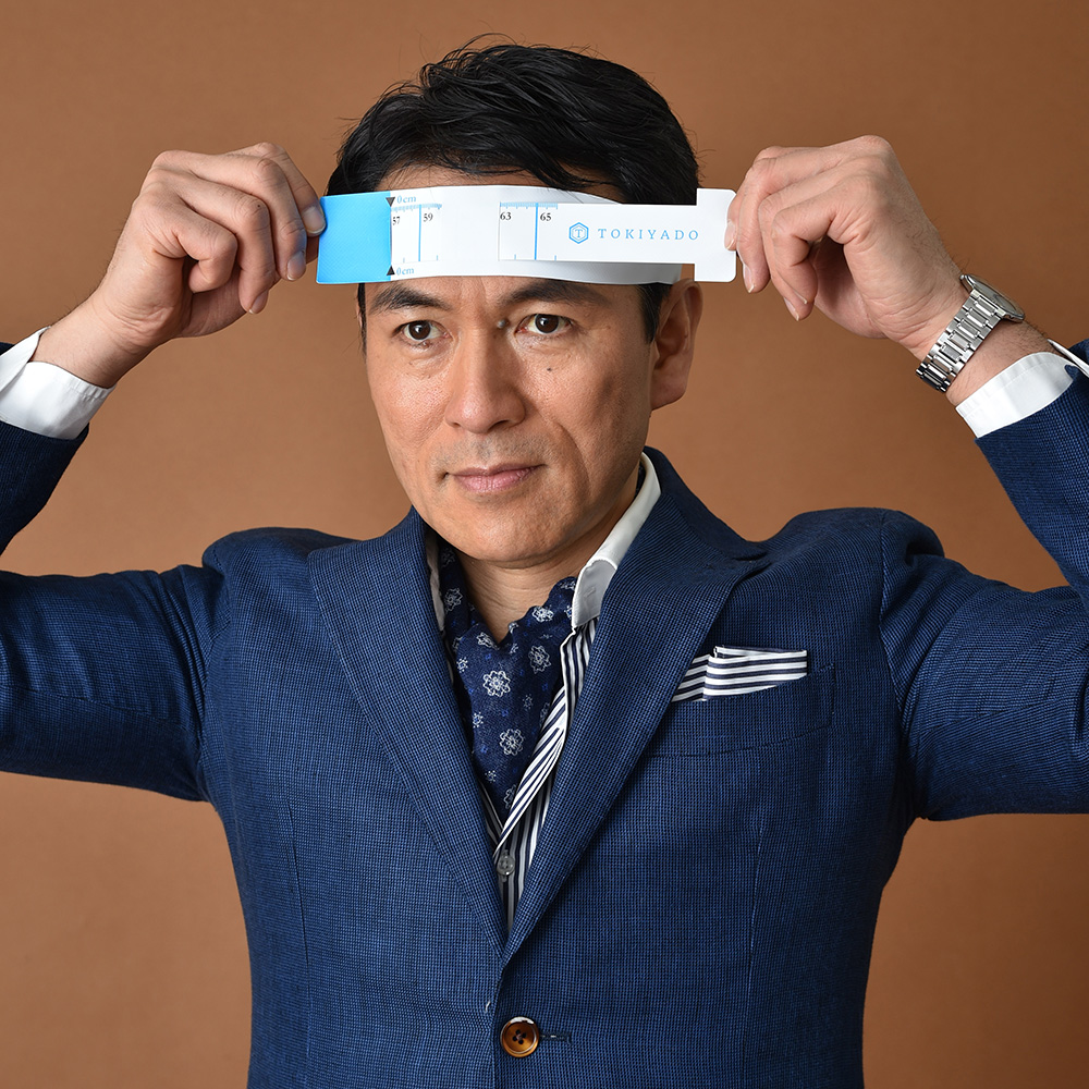 帽子選びは自分の頭囲サイズを把握するところから 選び方のポイント1「ジャストサイズの帽子を選ぶ」