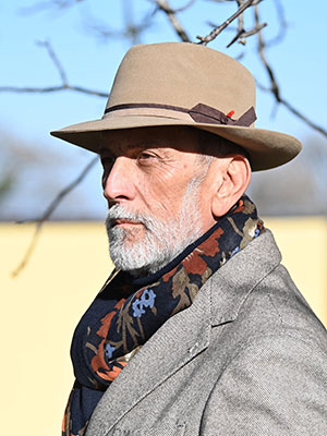 フェルトハット着用イメージ