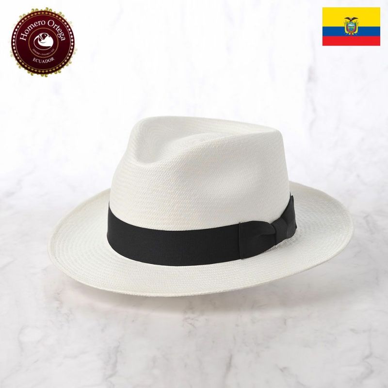 オメロオルテガ パナマハット ROCK（ロック）ホワイト | 帽子通販 時谷 