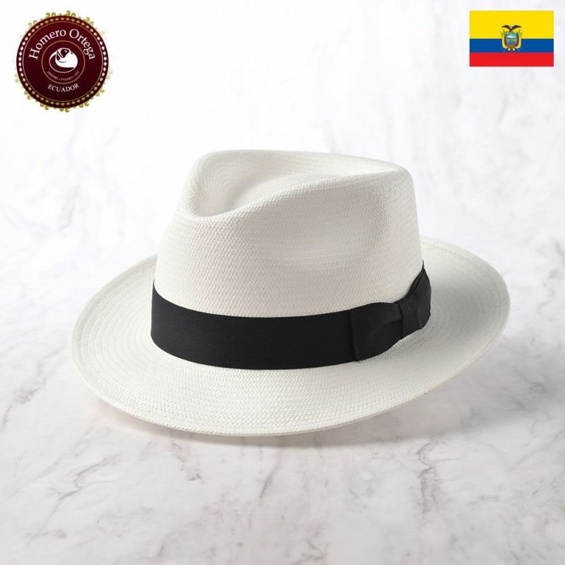 帽子 パナマハット パナマ帽 Homero Ortega（オメロ オルテガ） ROCK（ロック）ホワイト
