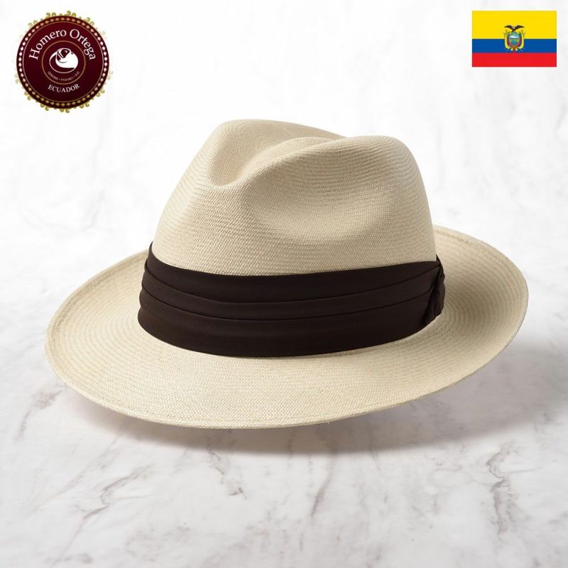 帽子 パナマハット パナマ帽 Homero Ortega（オメロ オルテガ） CAVALIERE NUEVO（カバリエレ ヌエボ）ナチュラル
