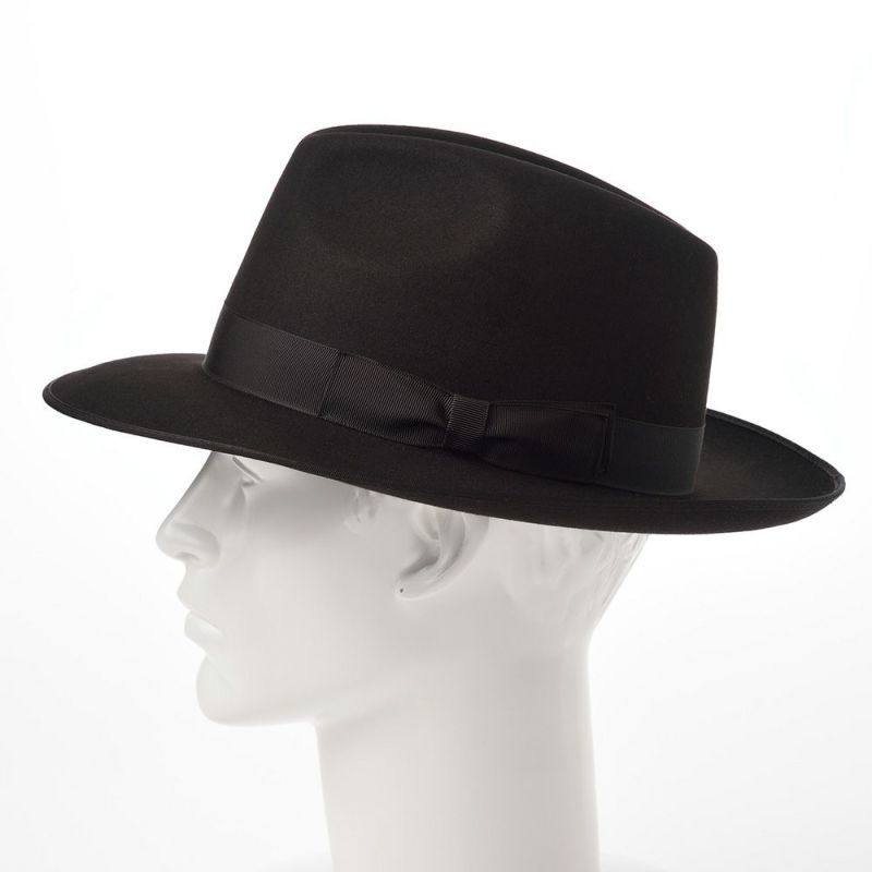 トナックのフェルトハット NOBLE（ノーブル）ダークブラウン