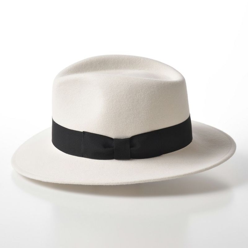 トナックのフェルトハット FEDORA BLANC（フェドラ ブラン）ホワイト