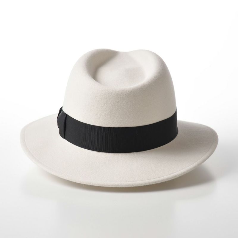 トナックのフェルトハット FEDORA BLANC（フェドラ ブラン）ホワイト