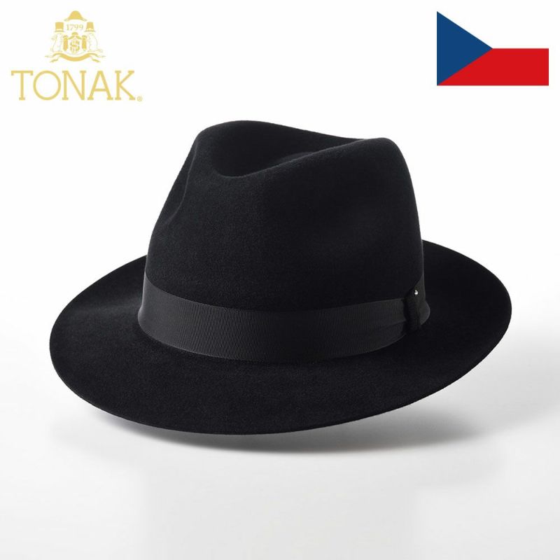 帽子 フェルトハット TONAK（トナック） PARFAIT（パルフェ）ブラック