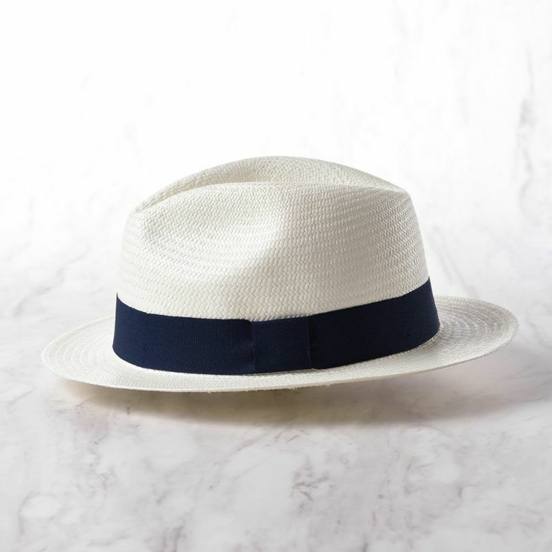 エロイ ベルナールのパナマハット Acuarela（アクアレーラ） ネイビー