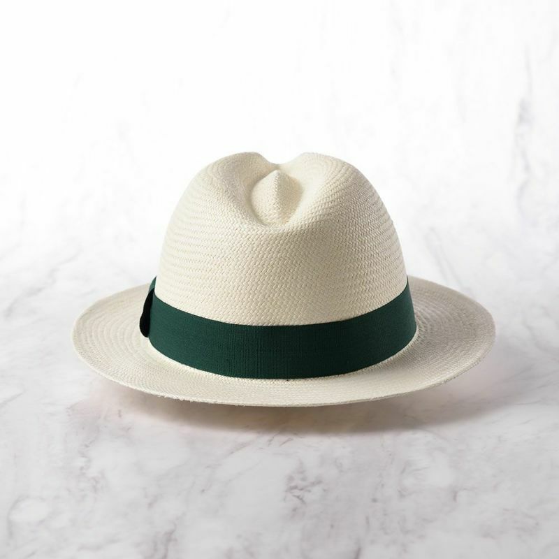 エロイ ベルナールのパナマハット Acuarela（アクアレーラ） グリーン