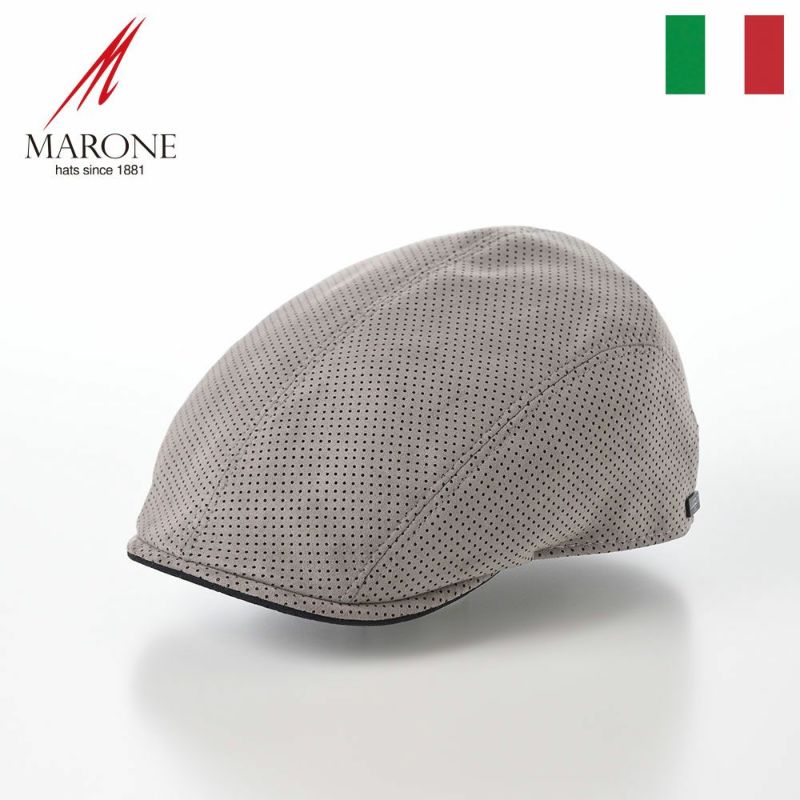帽子 ハンチング MARONE（マローネ） Picchio（ピッキオ）グレー