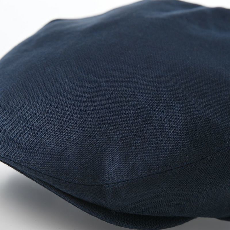 フェイルスワースのハンチング Irish Linen Cap（アイリッシュリネン キャップ）ネイビー