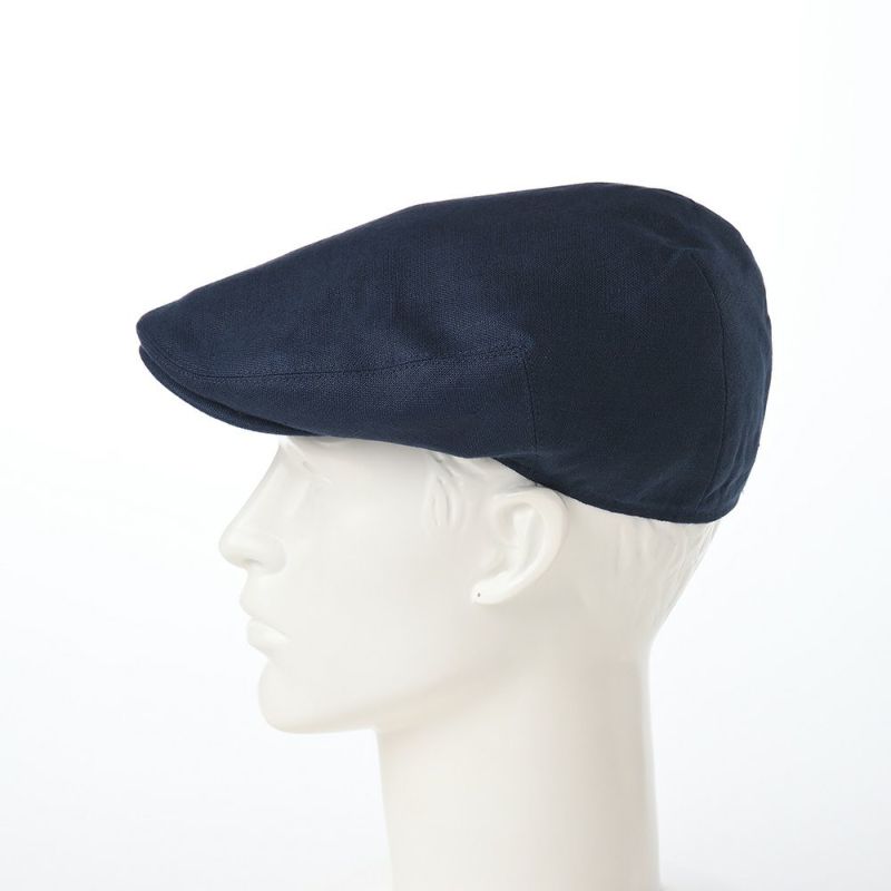 フェイルスワースのハンチング Irish Linen Cap（アイリッシュリネン キャップ）ネイビー