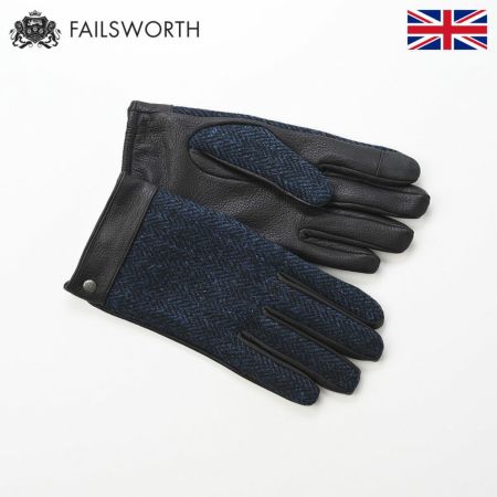 フェイルスワースの手袋 Harris Tweed Glove（ハリスツイード グローブ）3302