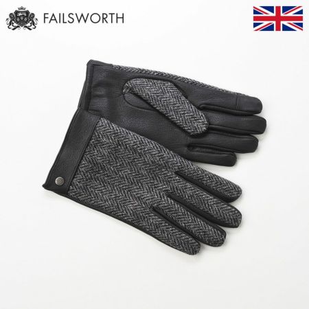 フェイルスワースの手袋 Harris Tweed Glove（ハリスツイード グローブ）4615