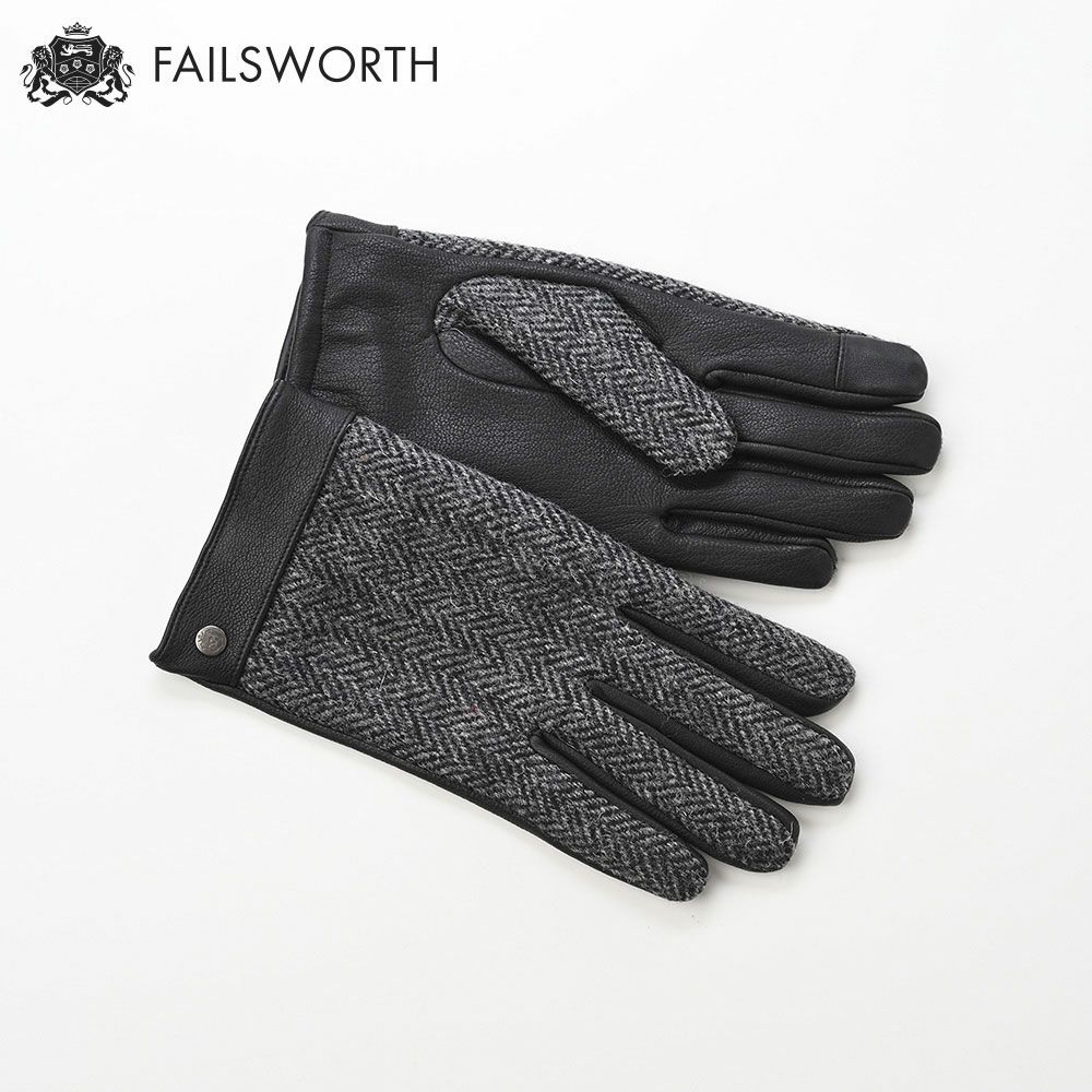 フェイルスワースの手袋 Harris Tweed Glove（ハリスツイード グローブ）4615