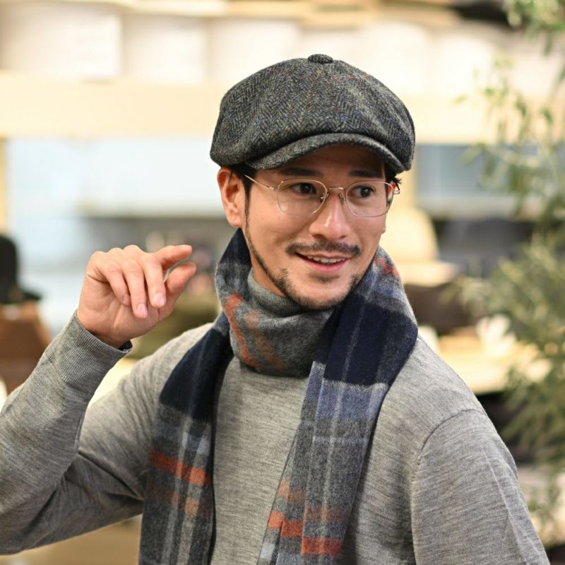 フェイルスワース キャスケット Harris Tweed Carloway（ハリス