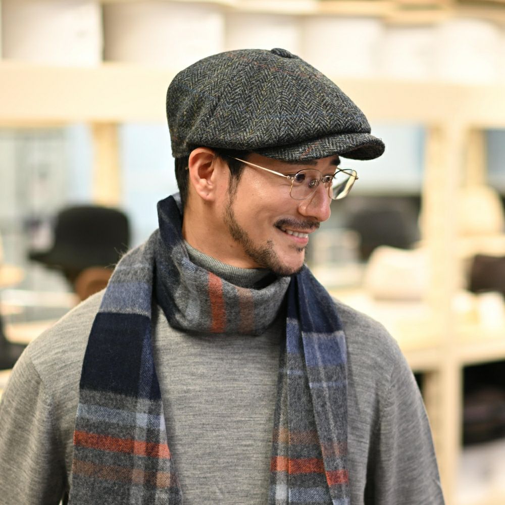 Failsworth キャスケット ハリスツイード キャロウェイ　L フェイルスワース キャスケット Harris Tweed Carloway（ハリス