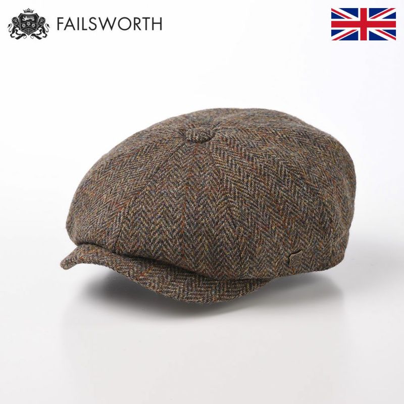 帽子 キャスケット FAILSWORTH（フェイルスワース） Harris Tweed Carloway（ハリスツイード キャロウェイ）2013