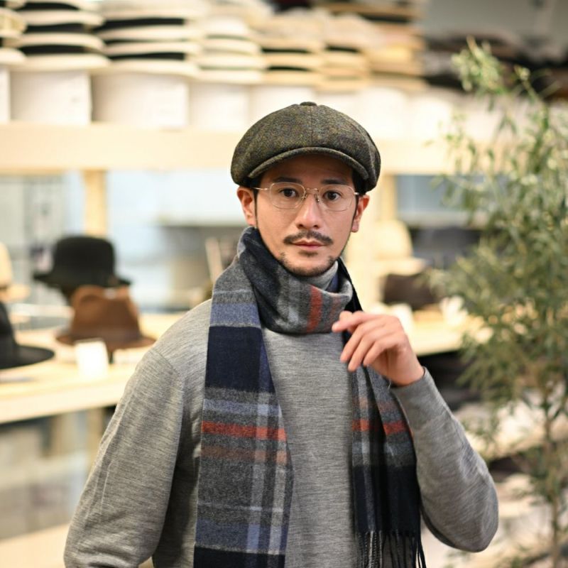 フェイルスワース キャスケット Harris Tweed Carloway（ハリス