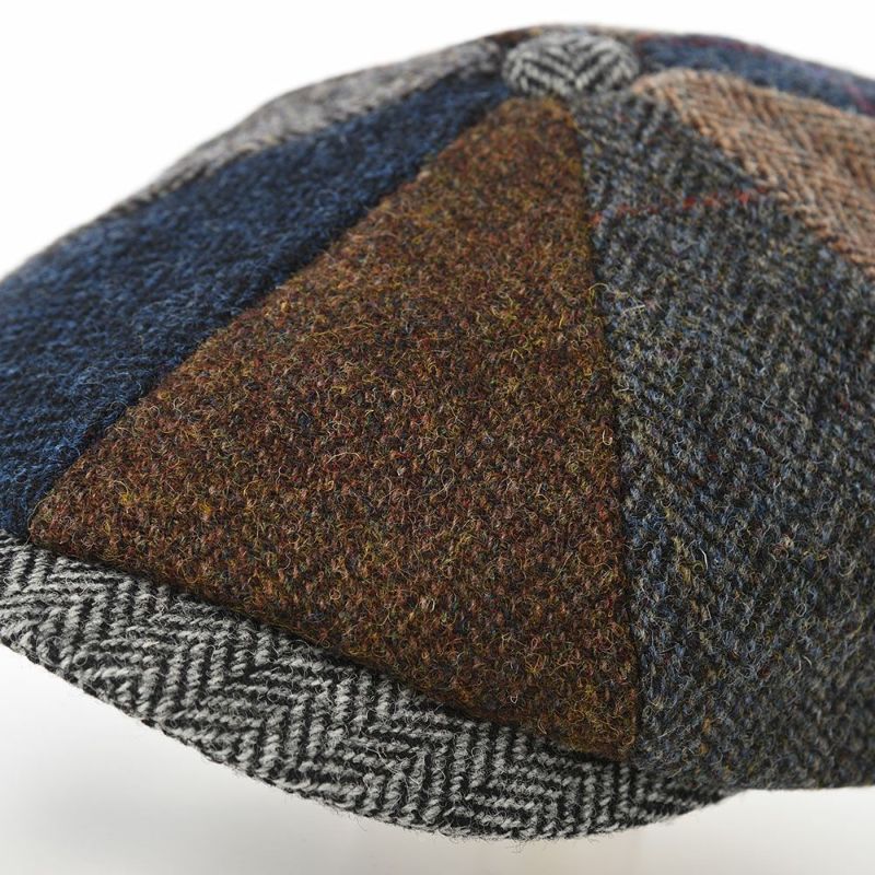 フェイルスワースのキャスケット Harris Tweed Lewis（ハリスツイード ルイス）マルチ