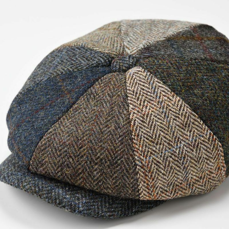 フェイルスワースのキャスケット Harris Tweed Lewis（ハリスツイード ルイス）マルチ