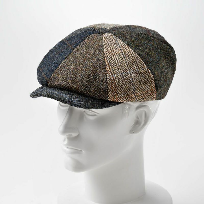 フェイルスワースのキャスケット Harris Tweed Lewis（ハリスツイード ルイス）マルチ