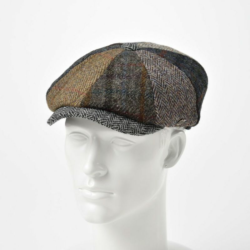 フェイルスワースのキャスケット Harris Tweed Lewis（ハリスツイード ルイス）マルチ