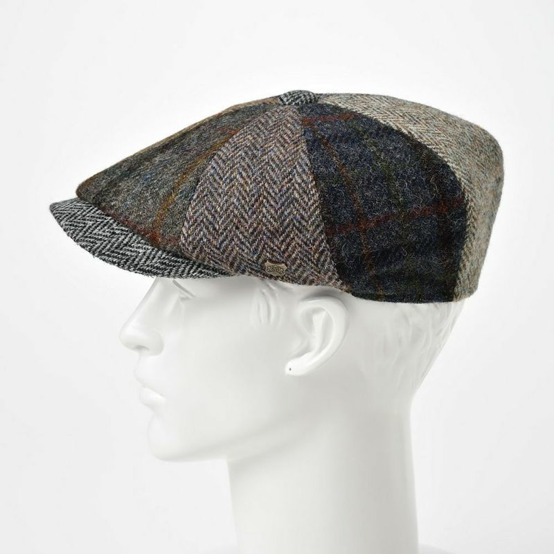 フェイルスワースのキャスケット Harris Tweed Lewis（ハリスツイード ルイス）マルチ