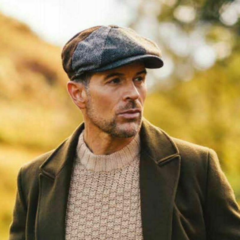 フェイルスワースのキャスケット Harris Tweed Lewis（ハリスツイード ルイス）マルチ