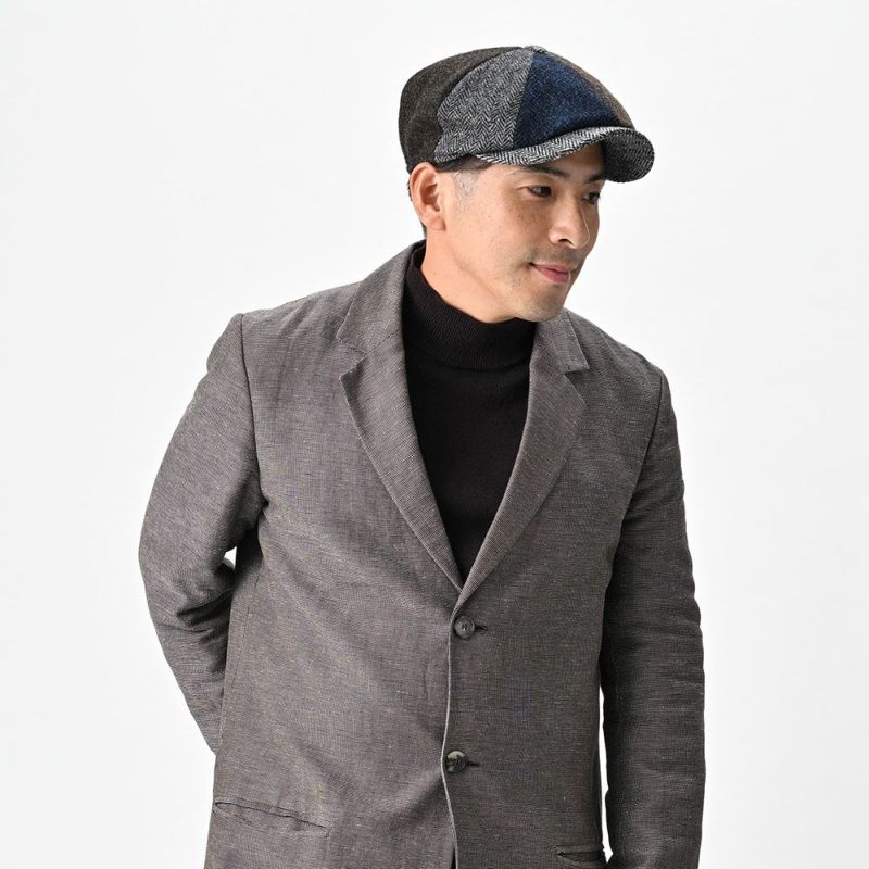 フェイルスワースのキャスケット Harris Tweed Lewis（ハリスツイード ルイス）マルチ