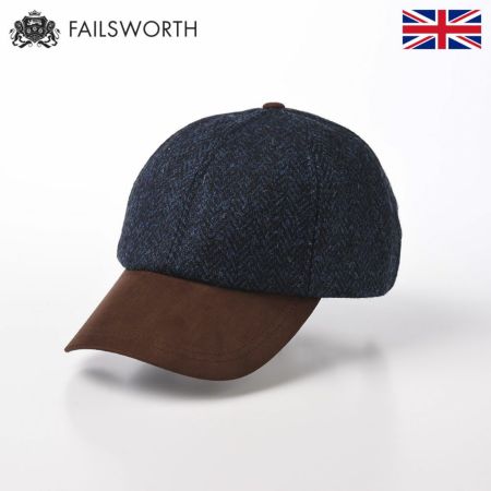 フェイルスワースのキャップ Harris Tweed Baseball（ハリスツイード ベースボール）3302