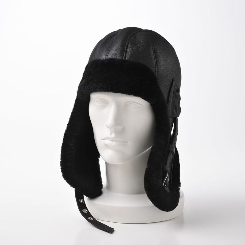 時谷堂百貨 | 飛行帽 メンズ Delling（デリング）ブラック | 帽子 通販