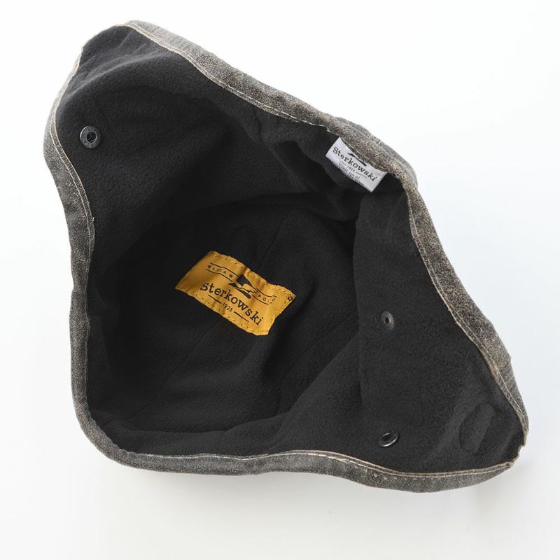 ステルコフスキー 飛行帽 Narvi（ナルヴィ）グレー | 帽子通販 時谷堂