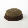 ステルコフスキーのロールキャップ Wool beanie cap（ウールビーニーキャップ）カーキ