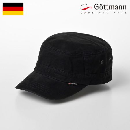 ゴットマンのワークキャップ Santiago cap（サンティアゴ キャップ） G290 22-460 ブラック