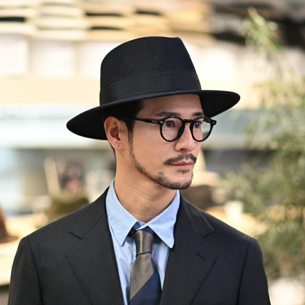 ビガリのフェルトハット AVANTE（アバンテ）ブラック