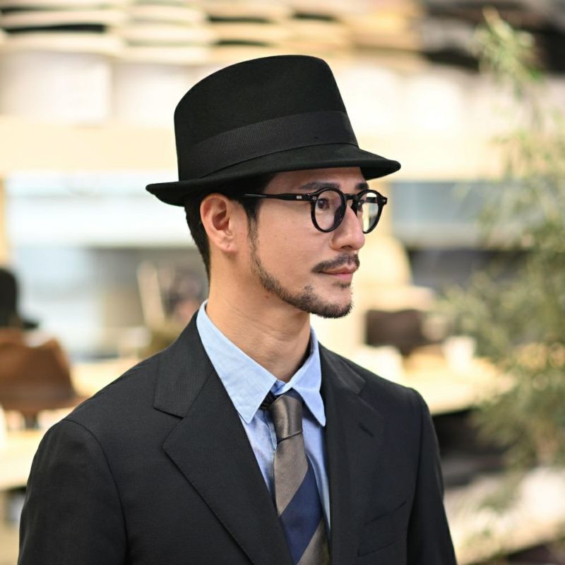ビガリのフェルトハット RICARDO（リカルド）ブラック