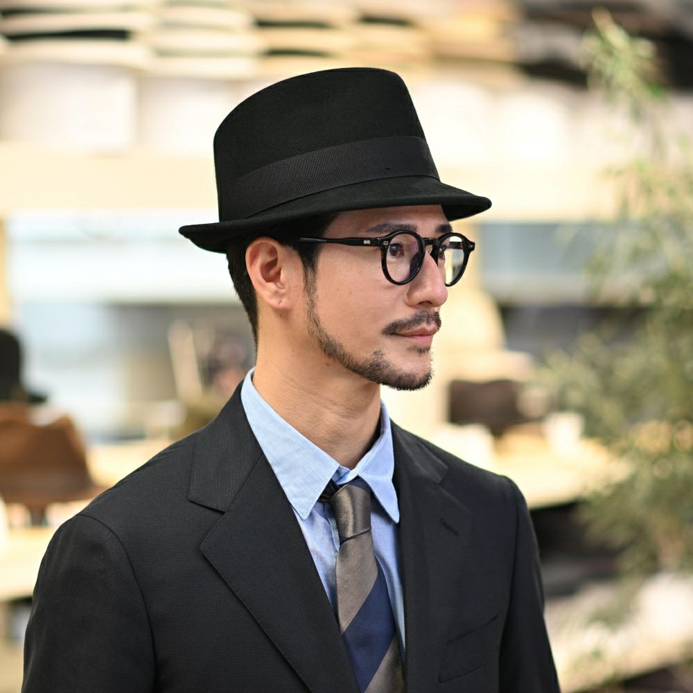 ビガリのフェルトハット RICARDO（リカルド）ブラック