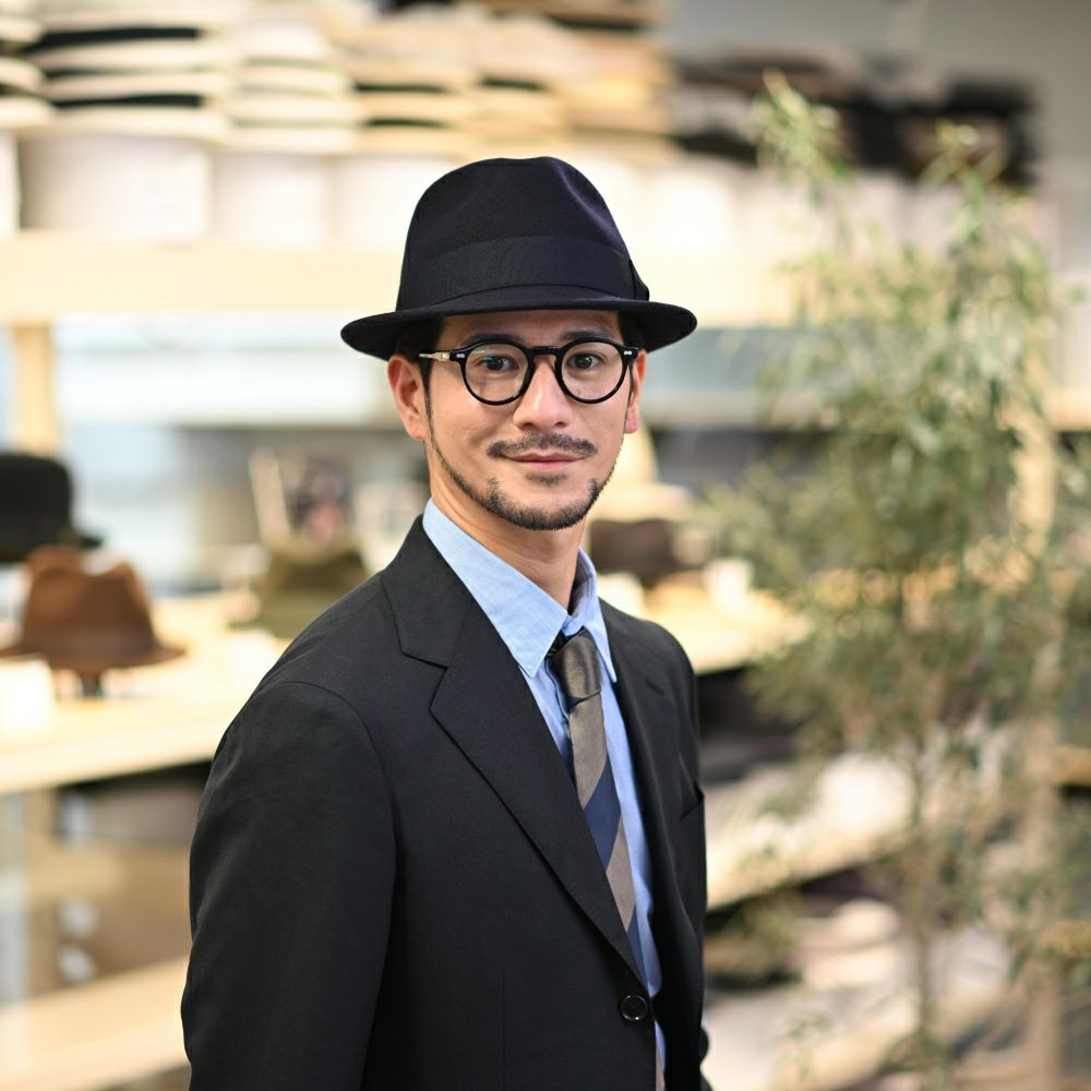 ビガリのフェルトハット RICARDO（リカルド）ネイビー