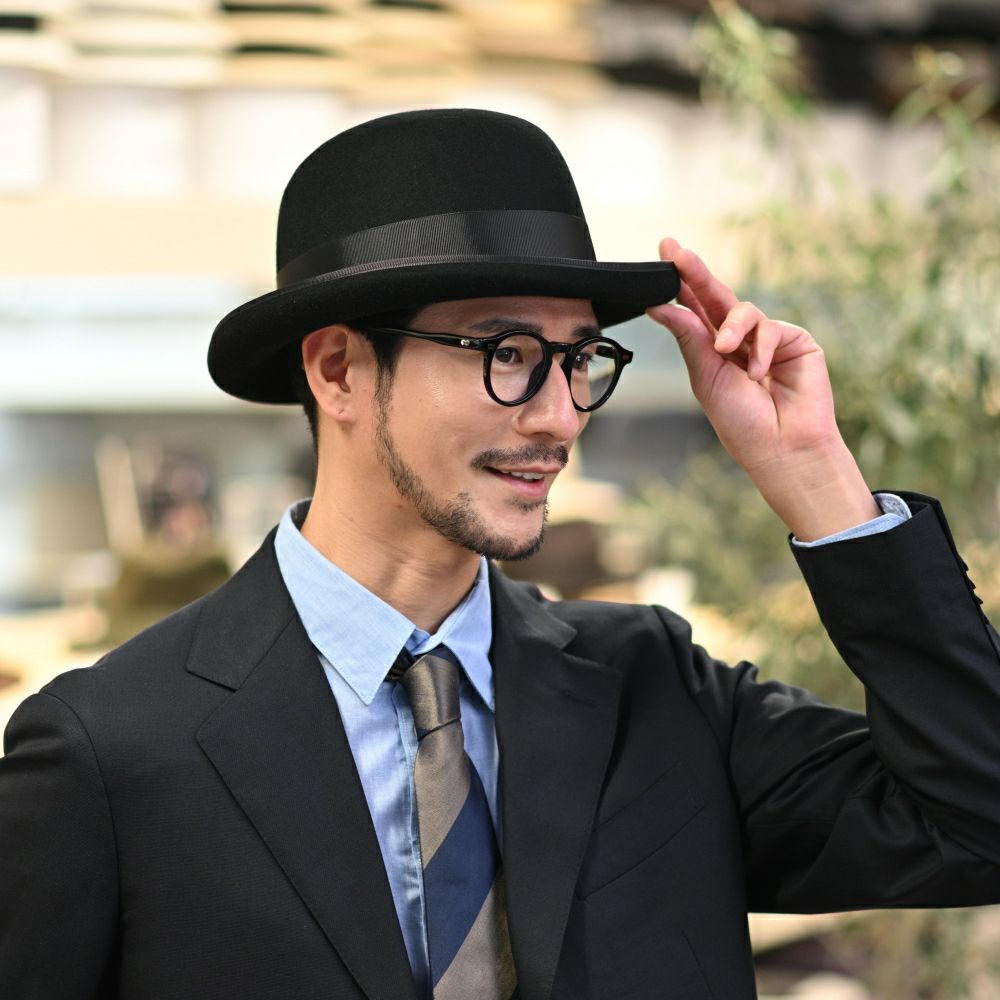 ビガリのボーラーハット BOWLER FULLY（ボウラー フリー）ブラック