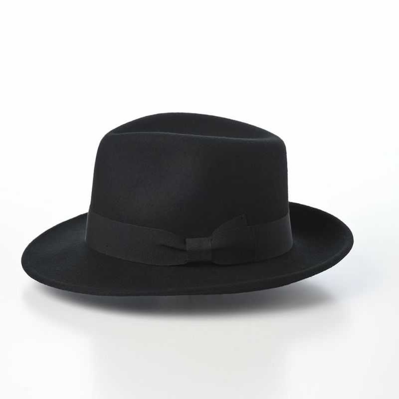 ビガリのフェルトハット HUGH（ヒュー）ブラック