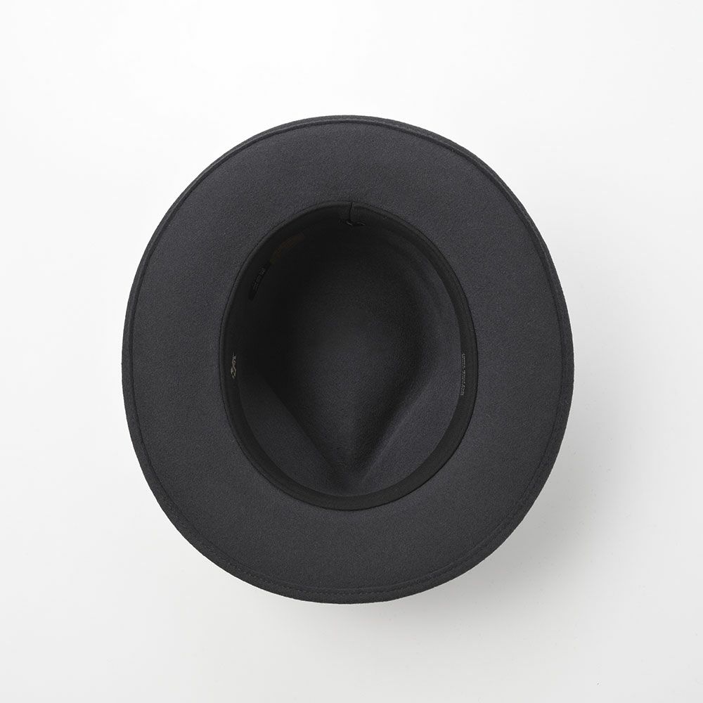 ビガリのフェルトハット HUGH（ヒュー）ダークグレー