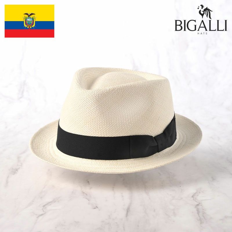 帽子 パナマハット パナマ帽 BIGALLI（ビガリ） BOSTON（ボストン）ナチュラル