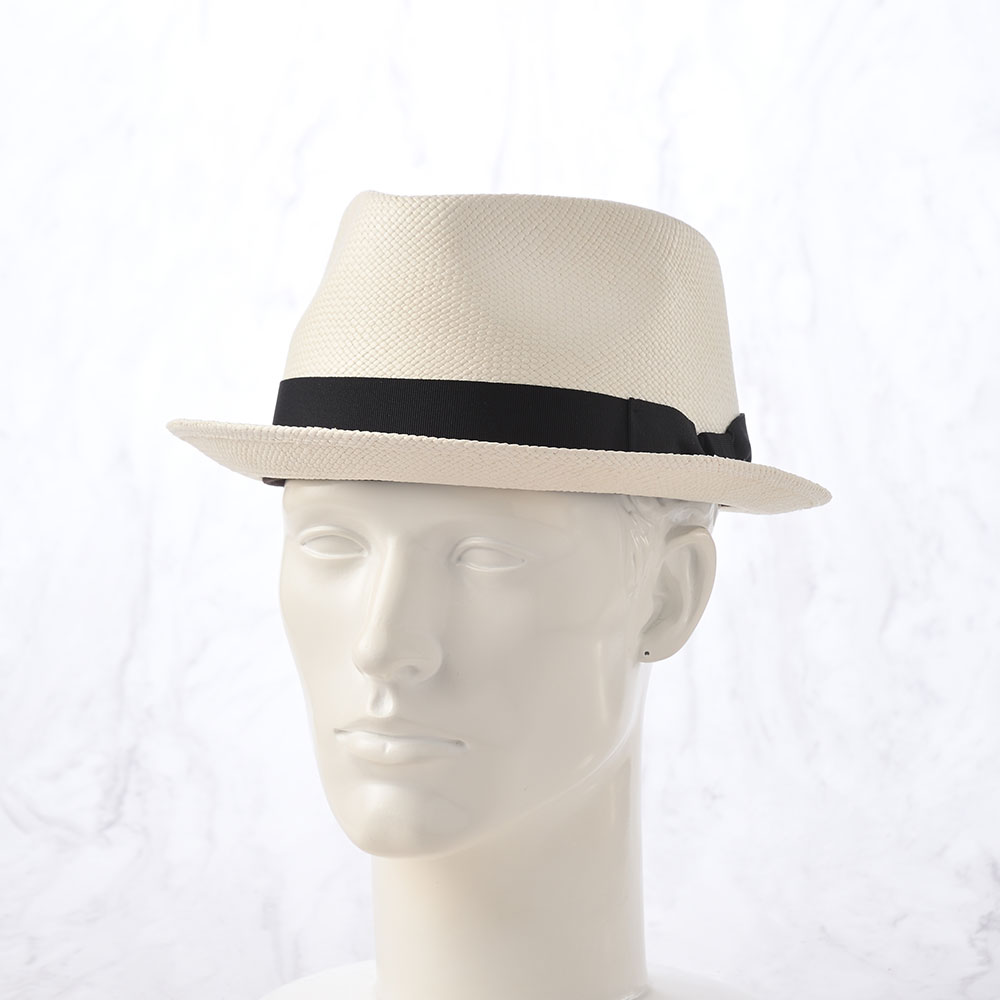 ビガリのパナマハット BOSTON（ボストン）ホワイト