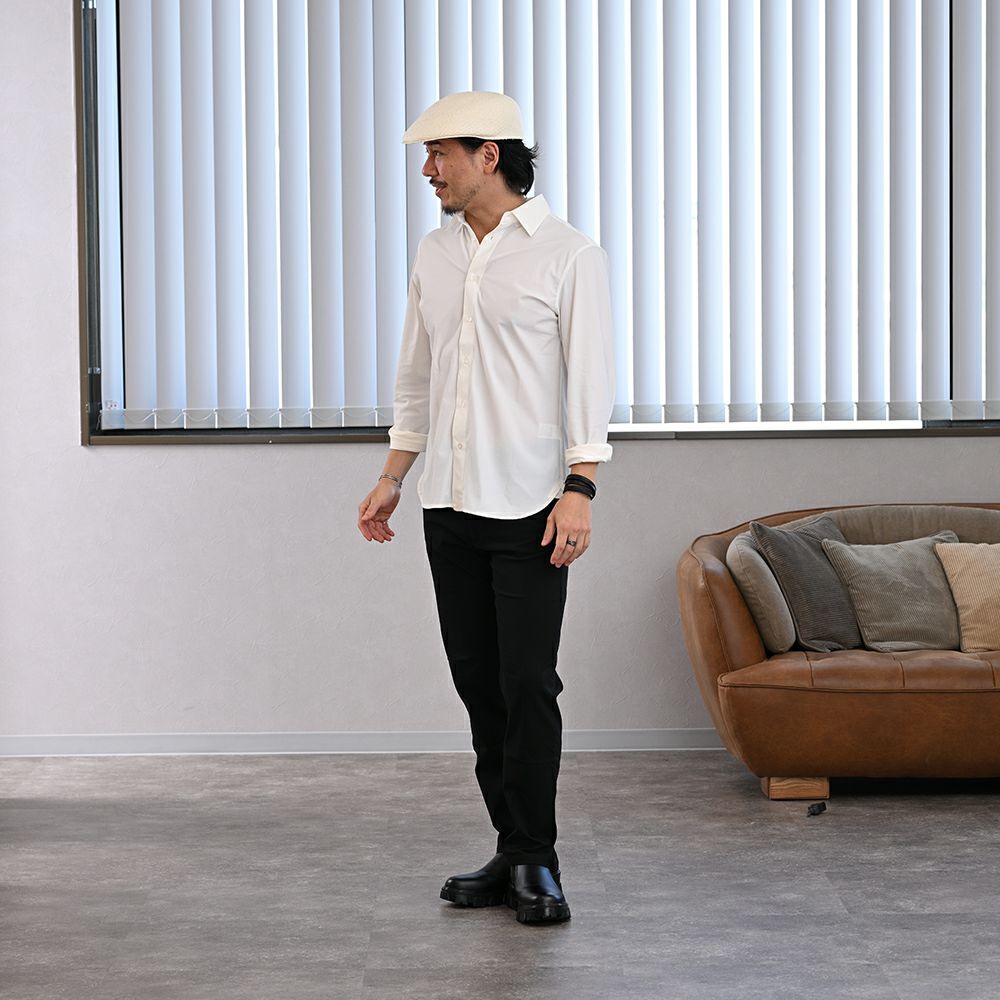 ビガリのハンチング ASCOT（アスコット）ホワイト