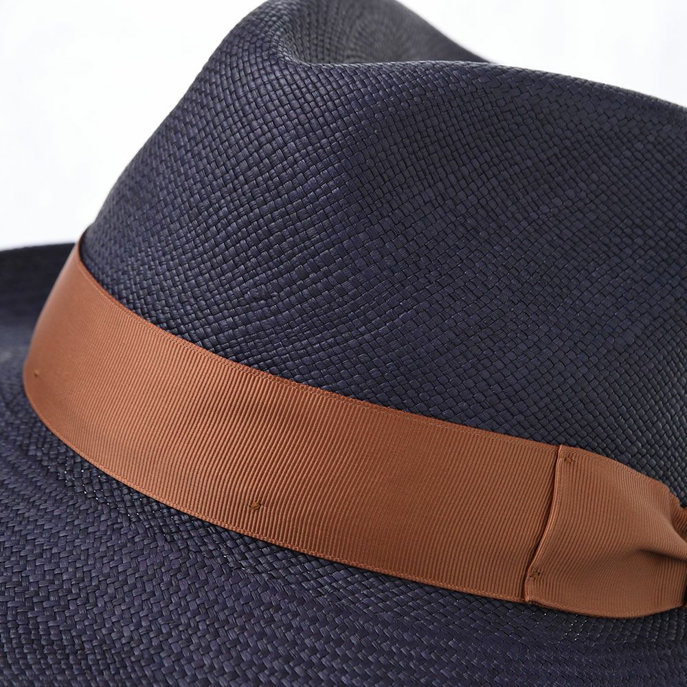 ビガリのパナマハット SANTORINI（サントリーニ）ネイビー