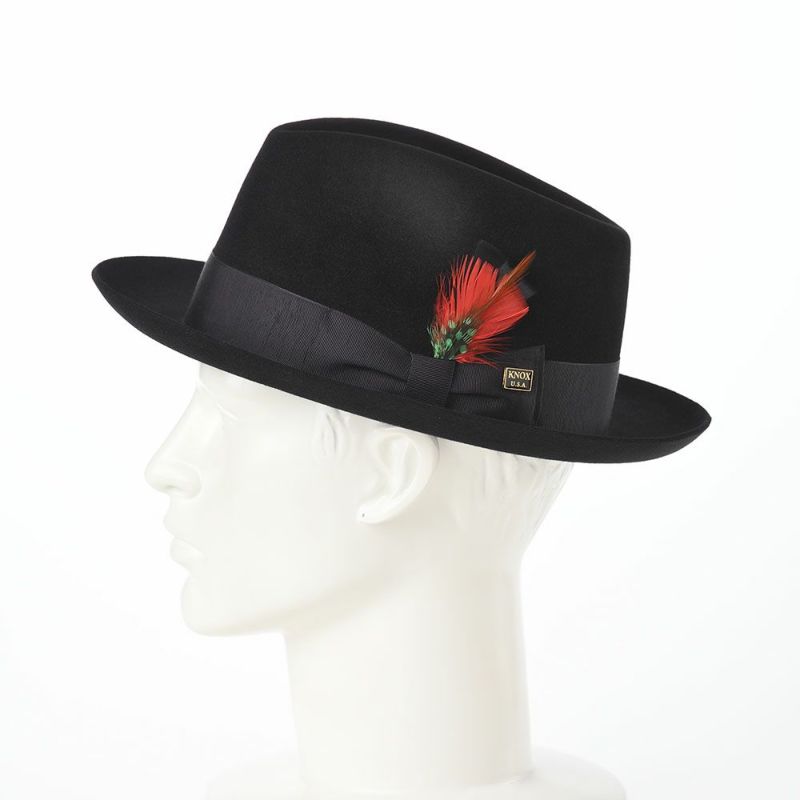 ノックス フェルトハット Rabbit Fur Fedora Hat（ラビットファー