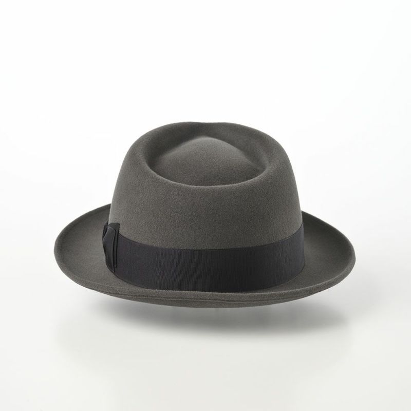 ノックスのフェルトハット Rabbit Fur Trilby Hat（ラビットファー トリルビーハット）KPK ダークグレー