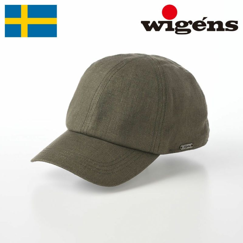帽子 キャップ Wigens（ヴィゲーンズ） Baseball cap（ベースボールキャップ）W120366 オリーブ