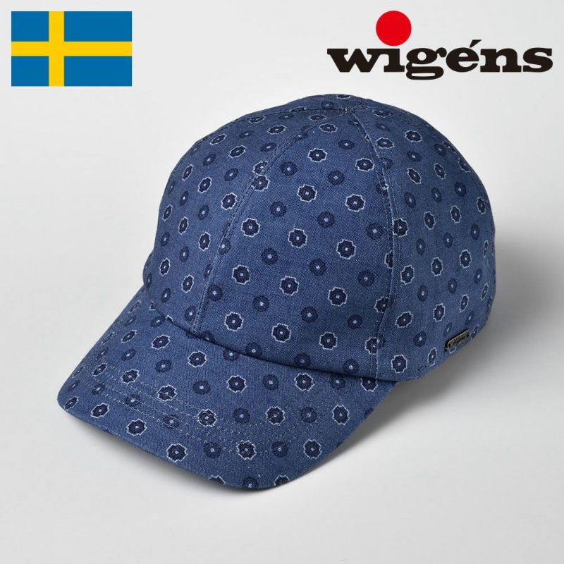 帽子 キャップ Wigens（ヴィゲーンズ） Baseball cap（ベースボールキャップ）W120401 ブルー